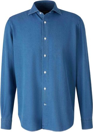 Vincenzo Di Ruggiero Napoli buttoned shirt - Blue