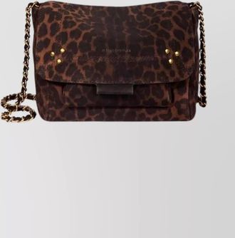 Jerome Dreyfuss lulu s animal print shoulder bag