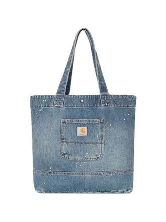 Carhartt Work in Progress Blue Smith Large Tote