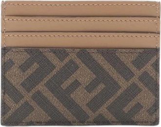 Fendi Pre-owned Wallets, male, Brown, Size: ONE SIZE Pre-owned Leather wallets