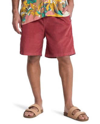 Quiksilver Bermudas QUIKSILVER Taxer 18, Herren, Gr. XXL, burnt russet, Obermaterial: 100% Walkfrottier;, Hosen Bermudas