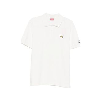 Kenzo Tiger-patch Polo Shirt