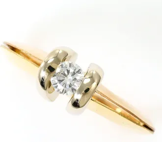 C&A Pink Gold White Gold Yellow Gold Yellow Gold (18K) Pink Gold (18K) White Gold (18K) Band Ring (Pre-Owned)