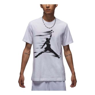 Air Jordan MVP Graphic T-Shirt Asia Sizing White Black FZ1920-100