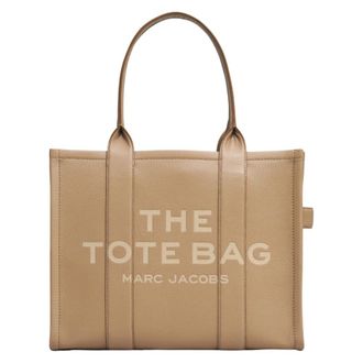 Marc Jacobs Leren Grote Tote Tas - Dames - Handtassen - Bruin - ONE Size - Leer - Tassen