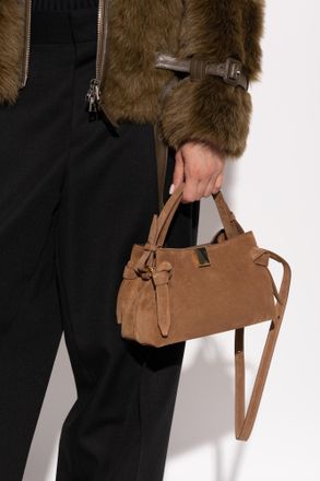 Yuzefi Handbag Gyoza Mini, Womens, Brown