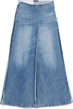 Ground-Zero frayed jeans - unisex - Cotton - L - Blue
