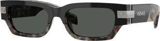 Versace VE4465 545687 Mens Sunglasses Black Size 53