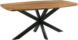 Moloo de comedor 6/8 personas de 180 cm madera maciza