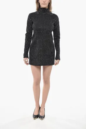 Max Mara SPORTMAX Tubino REGNO con Cristalli All-Over Max Mara