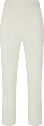 Elisabetta Franchi Broeken - Dames - Slim Fit Broeken - Wit - L - Broeken