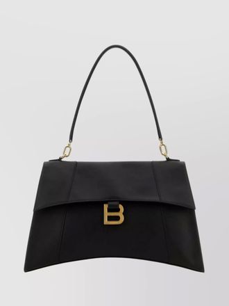Balenciaga hourglass leather shoulder bag