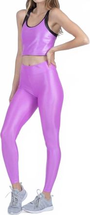 Koral Lustrous Infinity High Rise Legging In Wild Orchid