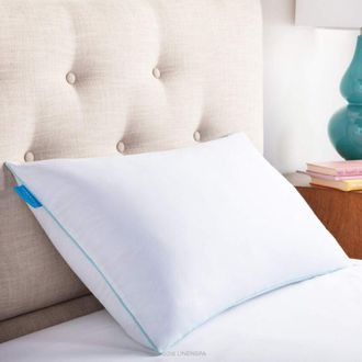 None Linenspa Cuscino con memory foam in fiocchi e gel rinfrescante, guanciale letto, cuscino letto singolo, 40 x 60 cm