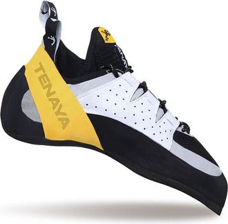 Tenaya Climbing Shoes Cat Feet Climbing Shoe, Unisex_Adult, Yellow/White, UK 8