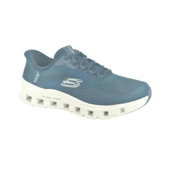 Skechers Blauw N. Slip-In veringZ. - Heren - Schoenen - Blauw - Maat: 44 EU