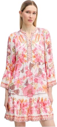 Hale Bob Kleedjes, Dames, Veelkleurig, XL, Rayon, Benilde Shirt Dress