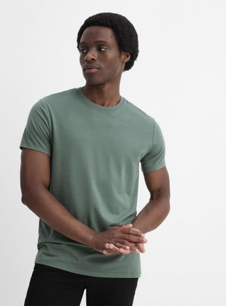 Le 31 Mens Soft stretch jersey T-shirt Muscle fit