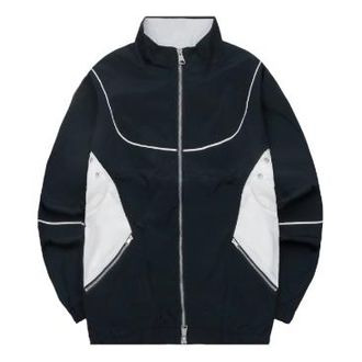 Nike Jordan Air Jordan Essential Statement Warm Up Jacket Black Grey DV7625-010