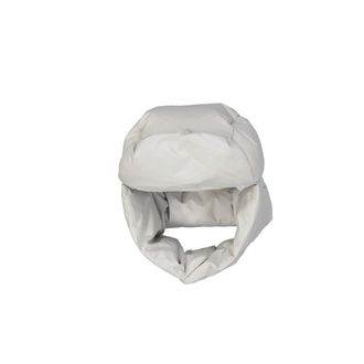 Herno Mens White Polyester Beanie Accessory