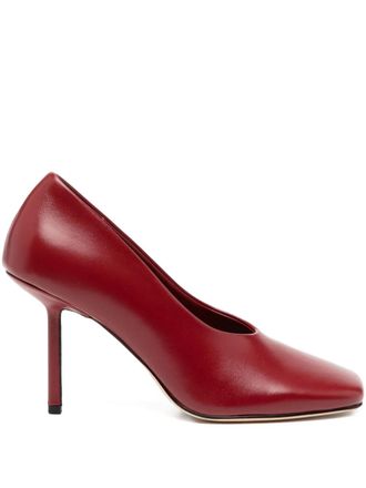 Studio Amelia 90mm Sierra pumps - Red