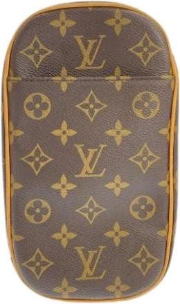 Louis Vuitton Pre-owned Belt Bags, male, Brown, Size: ONE SIZE Pre-owned Pochette Shoulder Bag