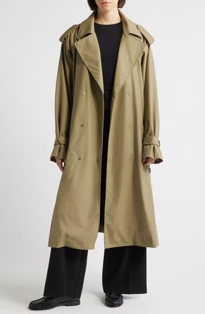 Rains Waterproof Trench Coat in Fawn at Nordstrom, Size X-Large