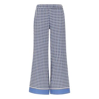 KANGRA Wide Trousers, female, Blue, Size: XS Casual Trousers