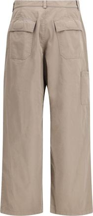 Balenciaga Mens Beige Cotton Casual Pants