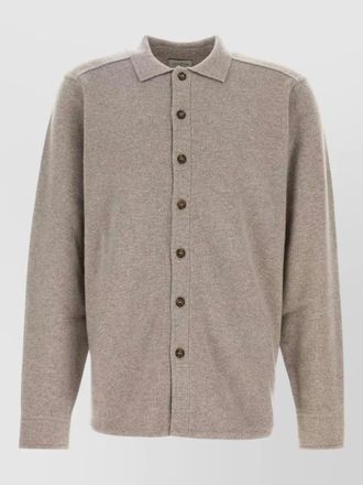 Le Kasha cashmere shirt minsk collared long sleeves