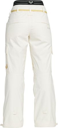 Roxy Snowboardhose ROXY Passive Lines, Damen, Gr. XL, beige (egret), Obermaterial: 100% Microfaser;, Hosen Snowboardhose
