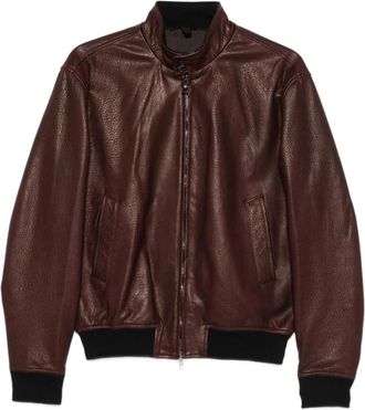 Tagliatore ICE Barol Leren Jas - Heren - Leren en Su&egrave;de Jassen - Bruin - M - Leer - Jassen