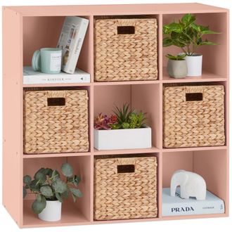 Best Choice Products 9-Cube Storage Organizer, 11in Shelf Opening, Bookcase w/ 3 Removable Back Panels