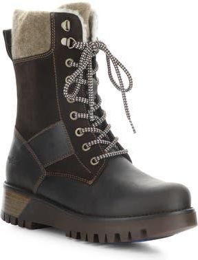 Bos. & Co. Genus Prima Waterproof Platform Bootie in Dk Brown/coffee/bark at Nordstrom Rack, Size 10-10.5Us / 41Eu