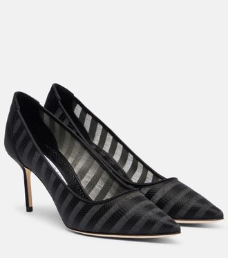 Manolo Blahnik Bbla organza pumps