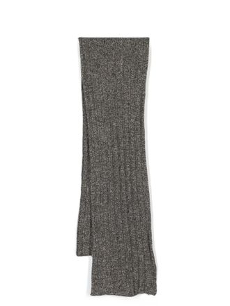 Brunello Cucinelli chunky-knit cashmere scarf - Brown