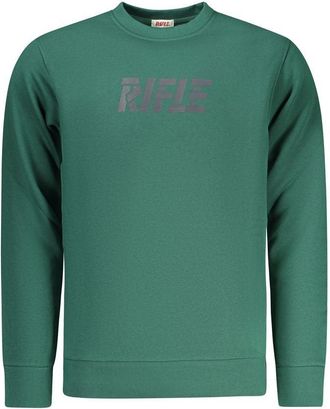 Rifle Verde Katoenen Heren Sweatshirt