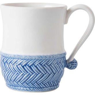 Juliska Le Panier Mug in Whitewash/Delft Blue at Nordstrom