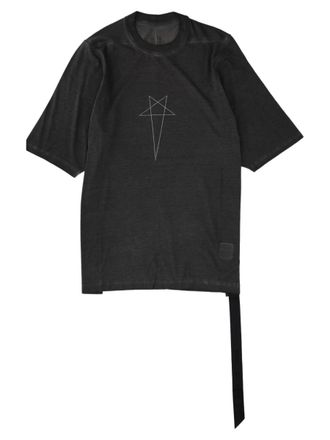 Rick Owens Jumbo Avant-Garde Oversized Geometric Cotton T-Shirt