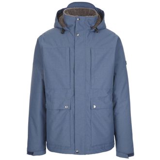 Trespass Mens Rolando Waterproof Jacket (Smokey Blue) - Multicolour - Size Small