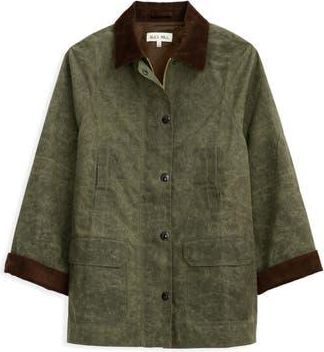 Alex Mill Madison Waxed Cotton Jacket in Olive at Nordstrom Rack, Size X-Large