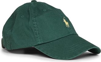 Polo Ralph Lauren Cappellino da baseball in cotone chino - - Accessories - Uomo - Verde - ONE SIZE