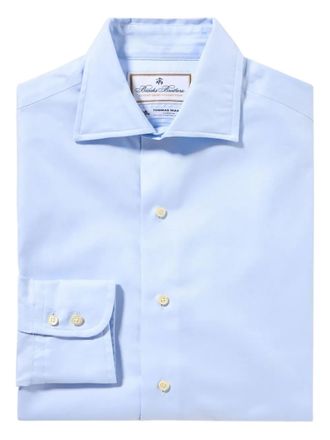 Brooks Brothers x Thomas Mason spread-collar shirt - Blue