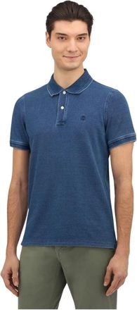 Brooks Brothers Indigo Wash Slim Fit Polo - Heren - Polos - Blauw - S - Katoen - Tops