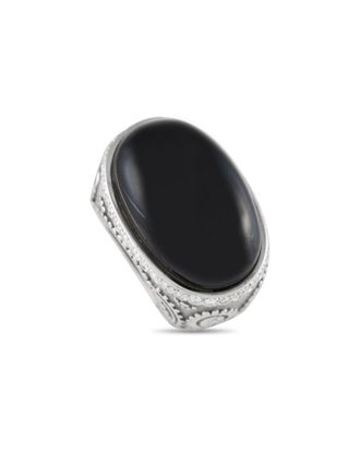 Carrera y Carrera 18K 0.35 ct. tw. Diamond & Onyx Ring (Authentic Pre-Loved)