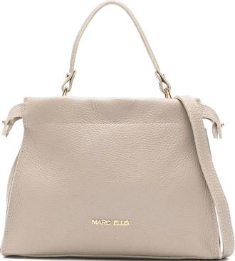 Marc Ellis Adele shopper met logo - Beige