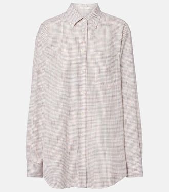 The Row Camicia Dalan in cotone a quadri