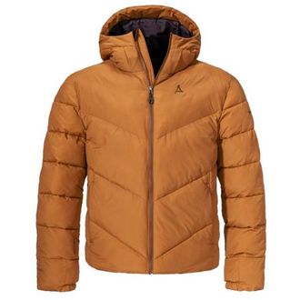 Schöffel Insulated Jacket Lodos Winterjacke für Herren | orange/braun
