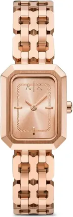 A|X Armani Exchange Orologio rettangolare 44mm - Rosa