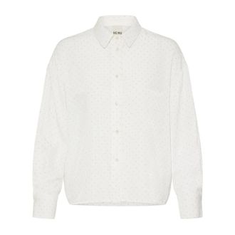 Ichi Ichi, Dames, Blouses & Shirts, Wit, Maat: M